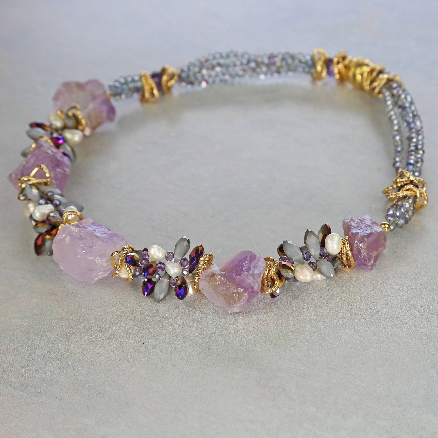 IST Jewelry - Gemstones & Crystal Short Necklaces