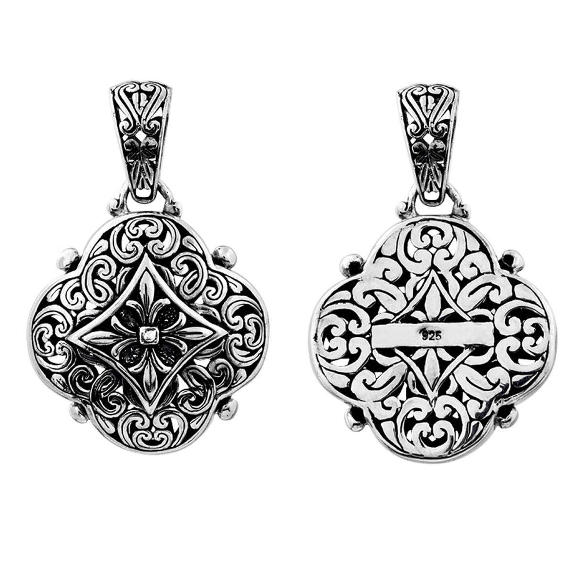 Bali Designs - APSF-6009-SF Silver Overlay Pendant