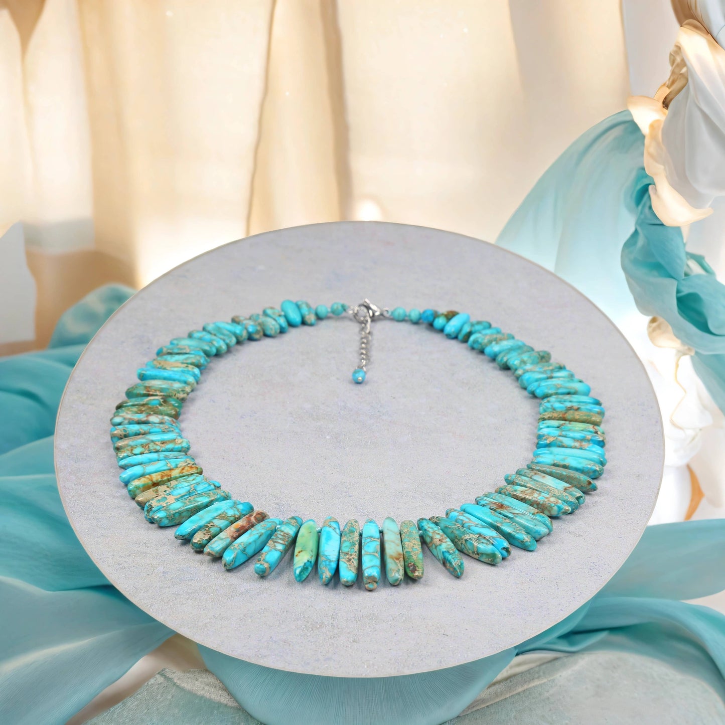 Imperial Jasper Statement Necklace