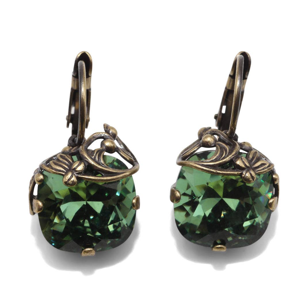 Soul Collection - Valentina drop earrings with premium crystal
