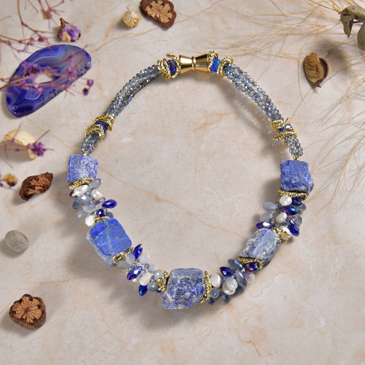 IST Jewelry - Gemstones & Crystal Short Necklaces
