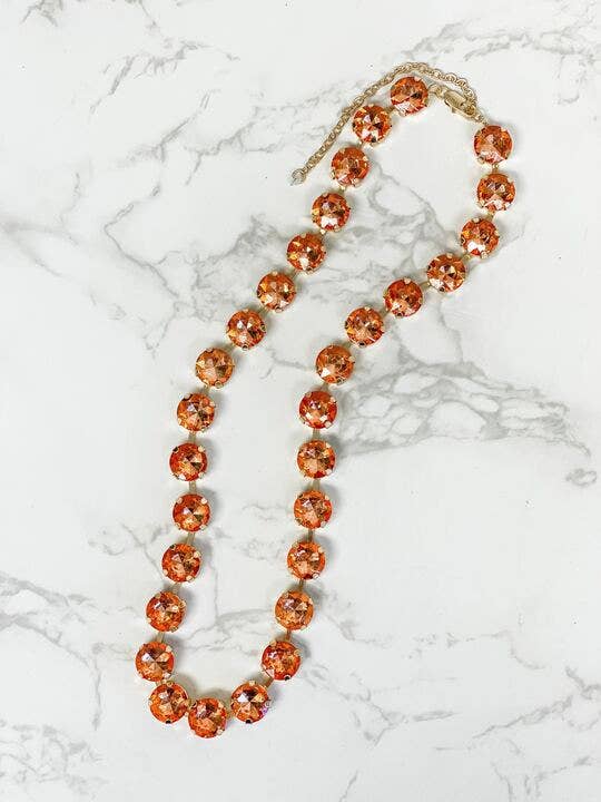 Prep Obsessed Wholesale - Chunky Glass Stone Necklaces