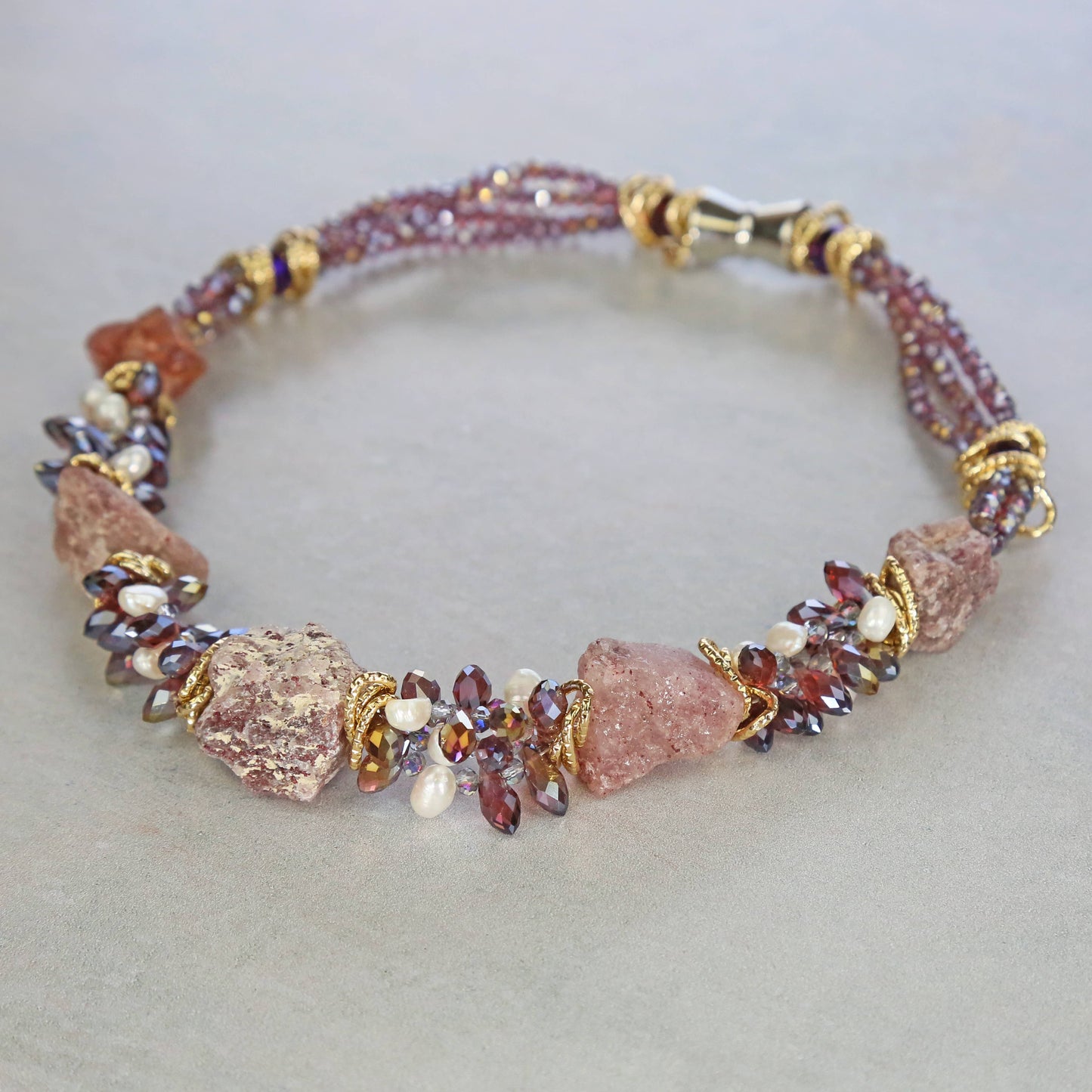 IST Jewelry - Gemstones & Crystal Short Necklaces