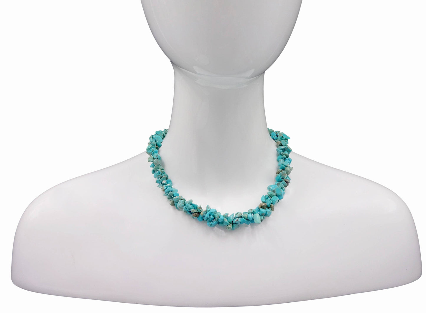 IST Jewelry - Magnesite Turquoise Necklace