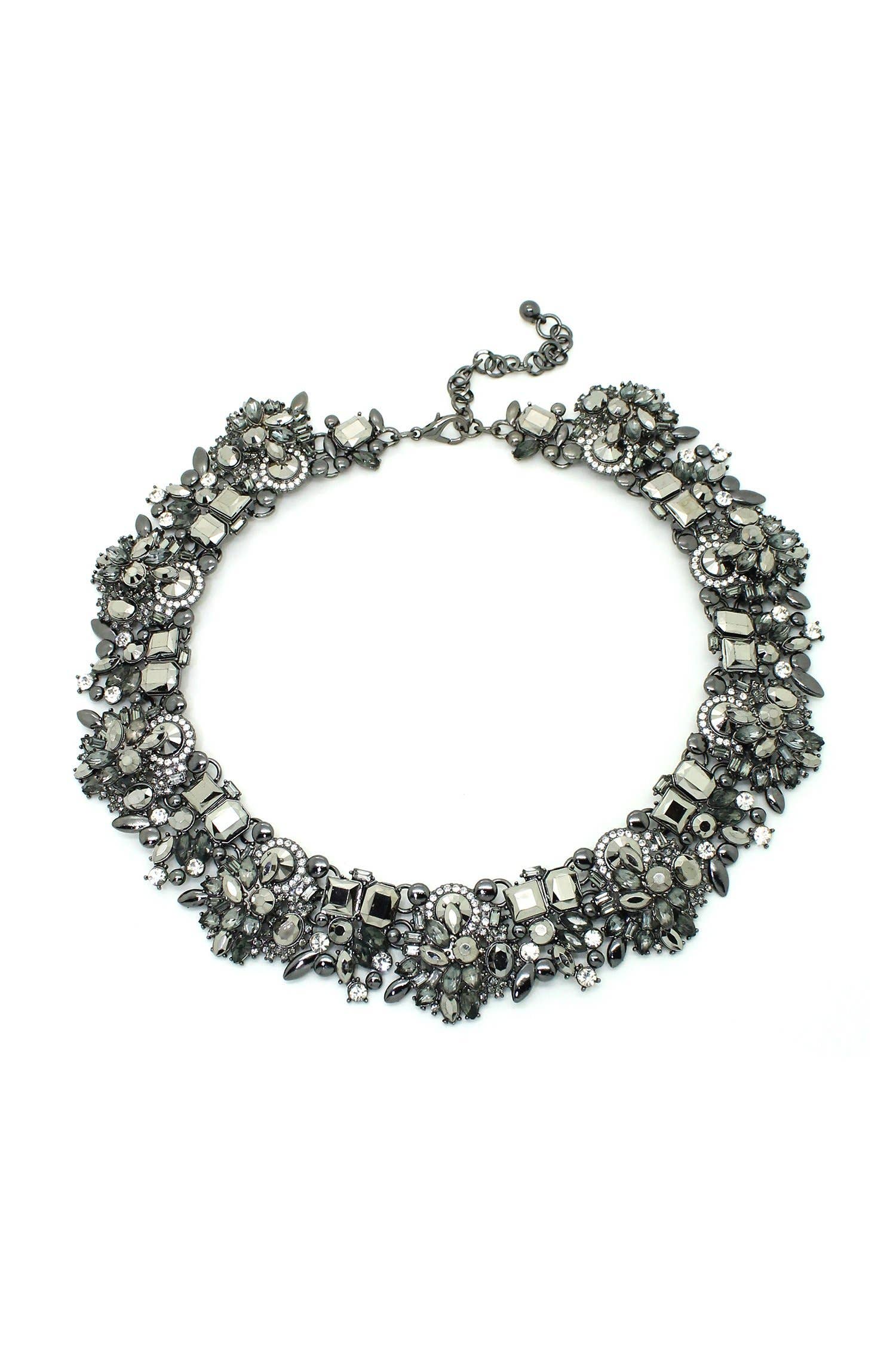 Eye Candy Los Angeles - Sloane Necklace - Charcoal
