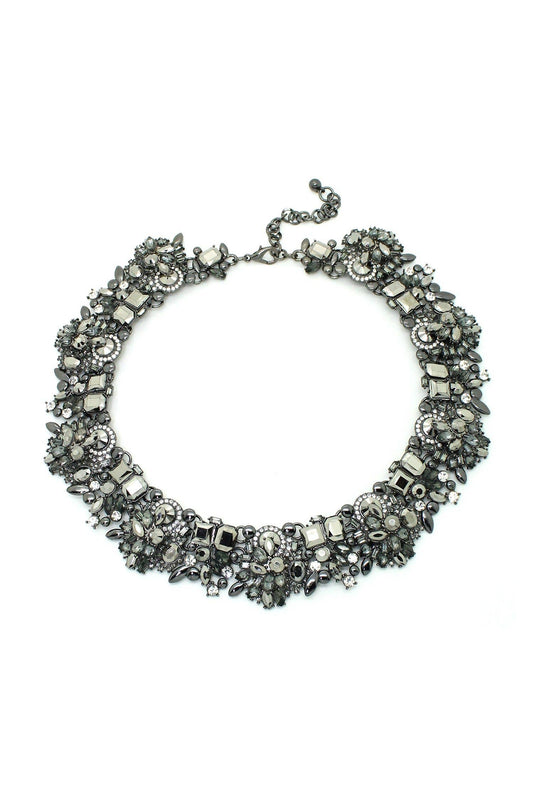 Eye Candy Los Angeles - Sloane Necklace - Charcoal