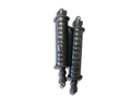 3 Arches USA - Mezuzah Pewter Shema Scroll Hebrew Writing-4.5 Inches Tall