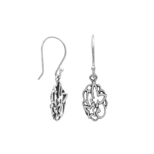 Bali Designs - AE-6308-S Sterling Silver Beautiful Simple Designer Earring
