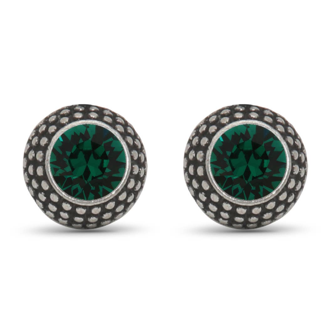 Soul Collection - Lea stud earrings with premium crystal