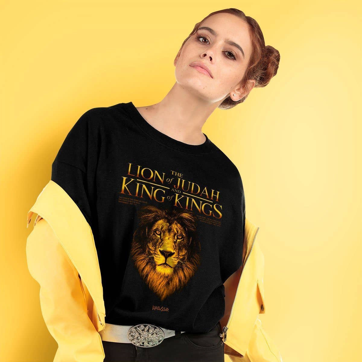 Kerusso - Kerusso Christian T-Shirt King Lion