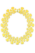 Eye Candy Los Angeles - Adel Yellow Collar Necklace