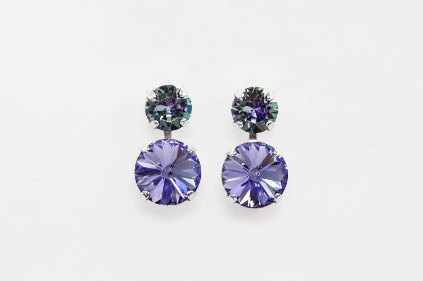 katora jewelry - Lavender Haze Stacked Earrings | Katora