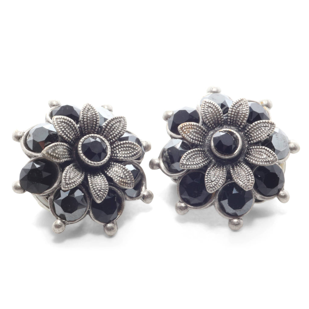 Soul Collection - Ear clip Blossom Flavia with Premium Crystal
