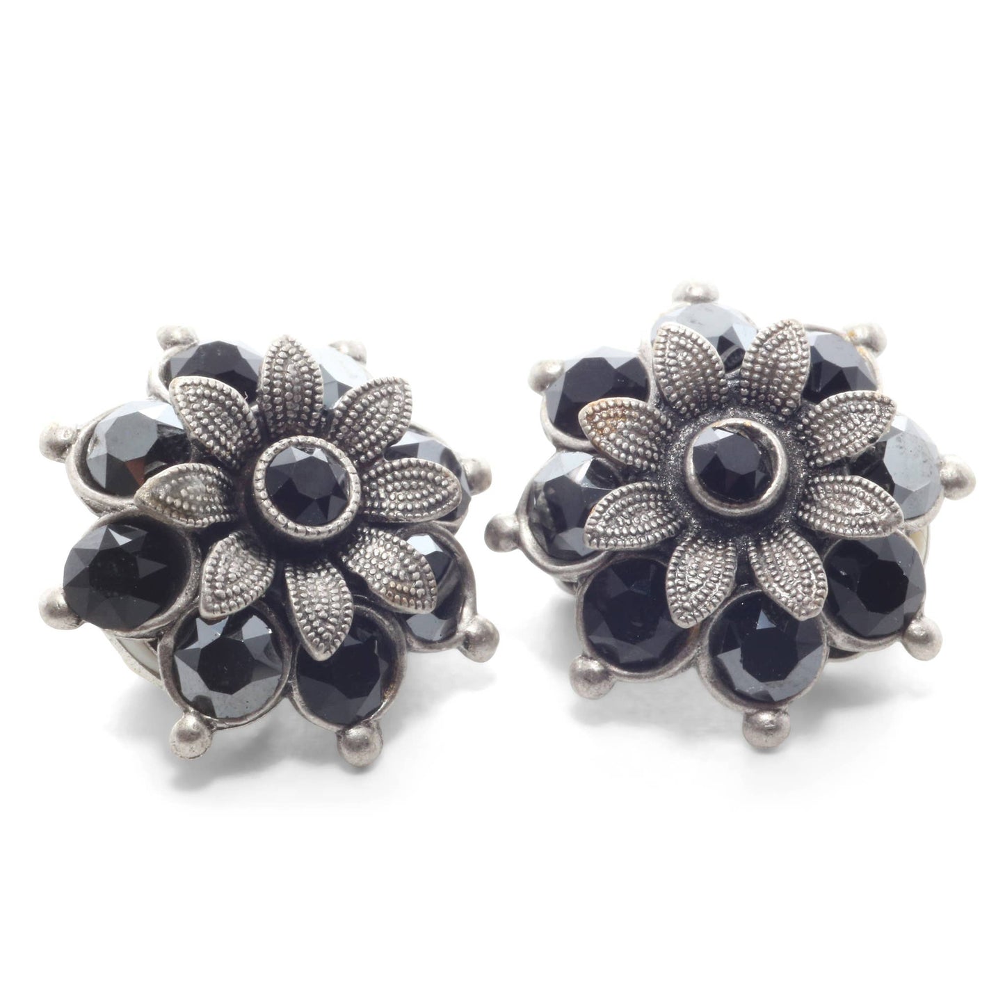 Soul Collection - Ear clip Blossom Flavia with Premium Crystal