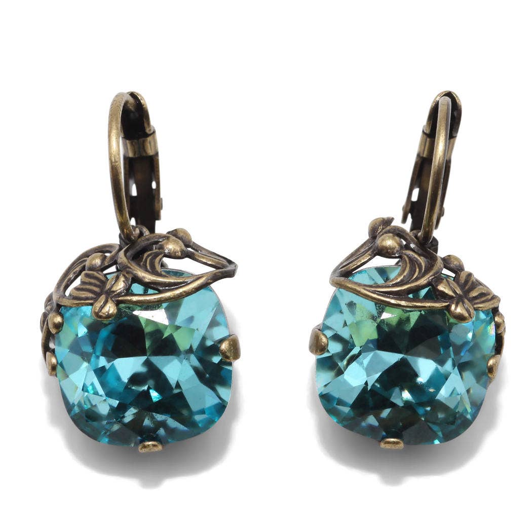 Soul Collection - Valentina drop earrings with premium crystal