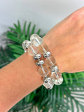 Prep Obsessed Wholesale - Lucite Stretch Stack Bracelets - Choice of Color