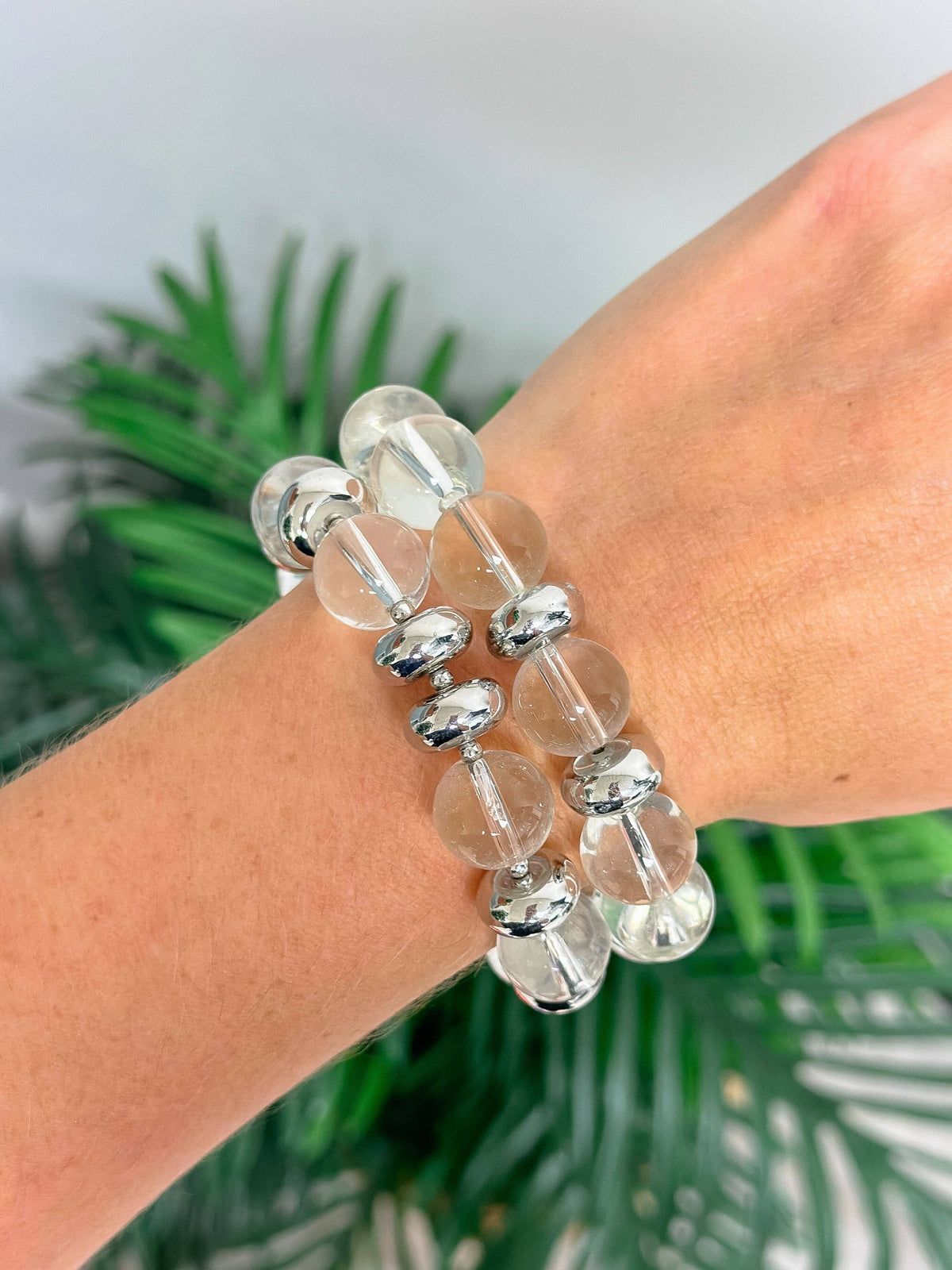Prep Obsessed Wholesale - Lucite Stretch Stack Bracelets - Choice of Color