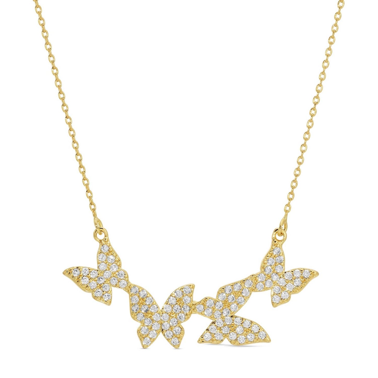 Splendid Iris - Fly Away With Me Butterfly Necklace