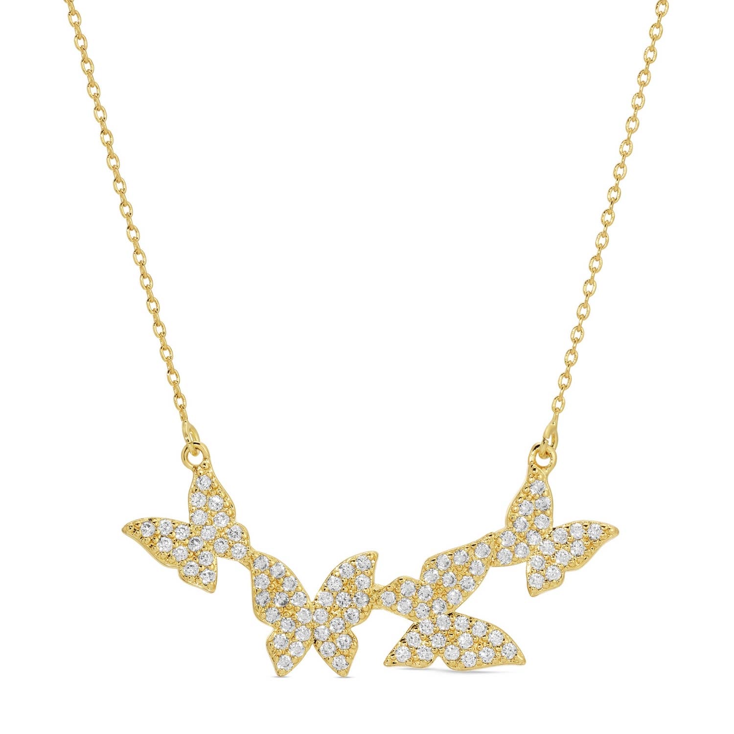 Splendid Iris - Fly Away With Me Butterfly Necklace
