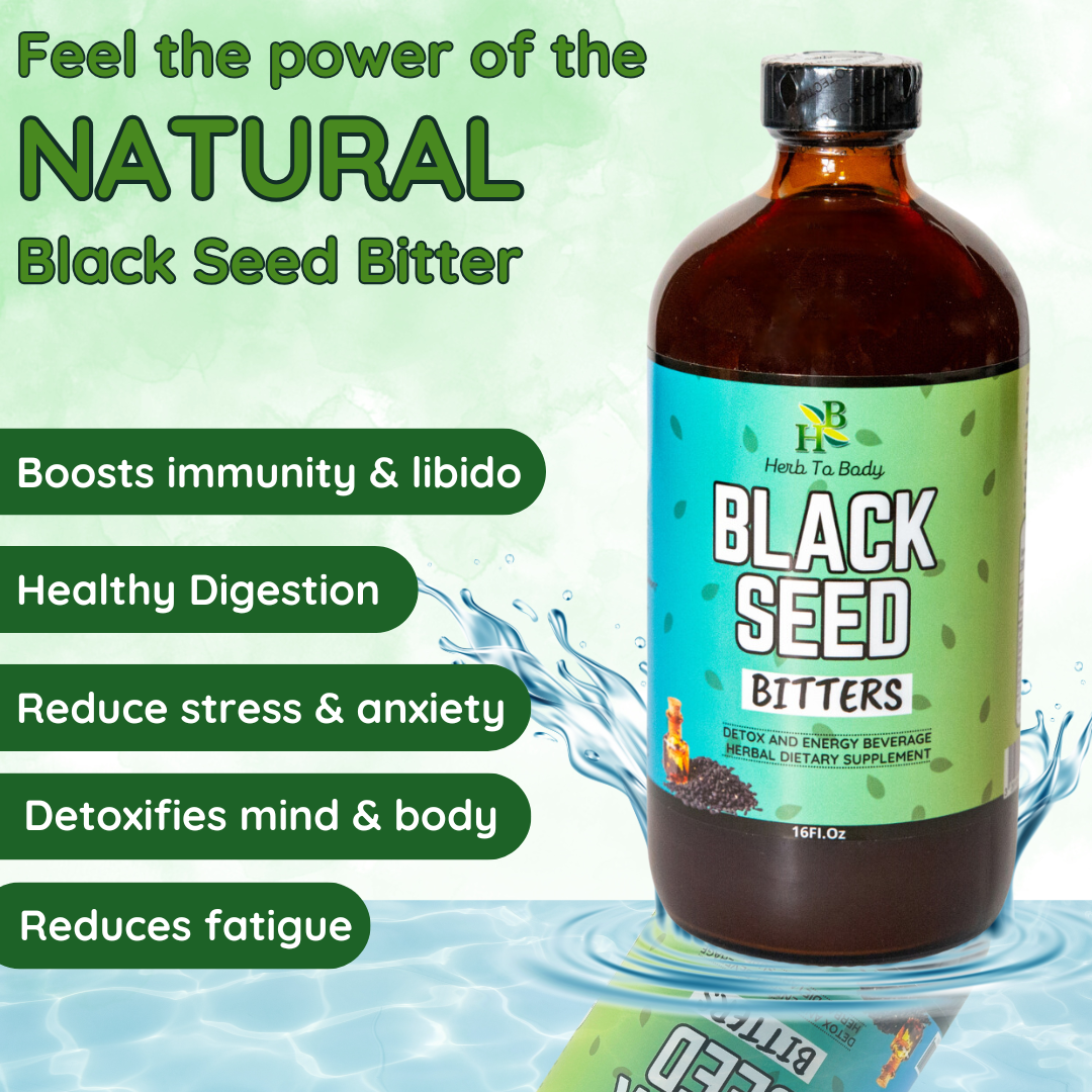 Herb To Body - Black Seed Bitter 16oz