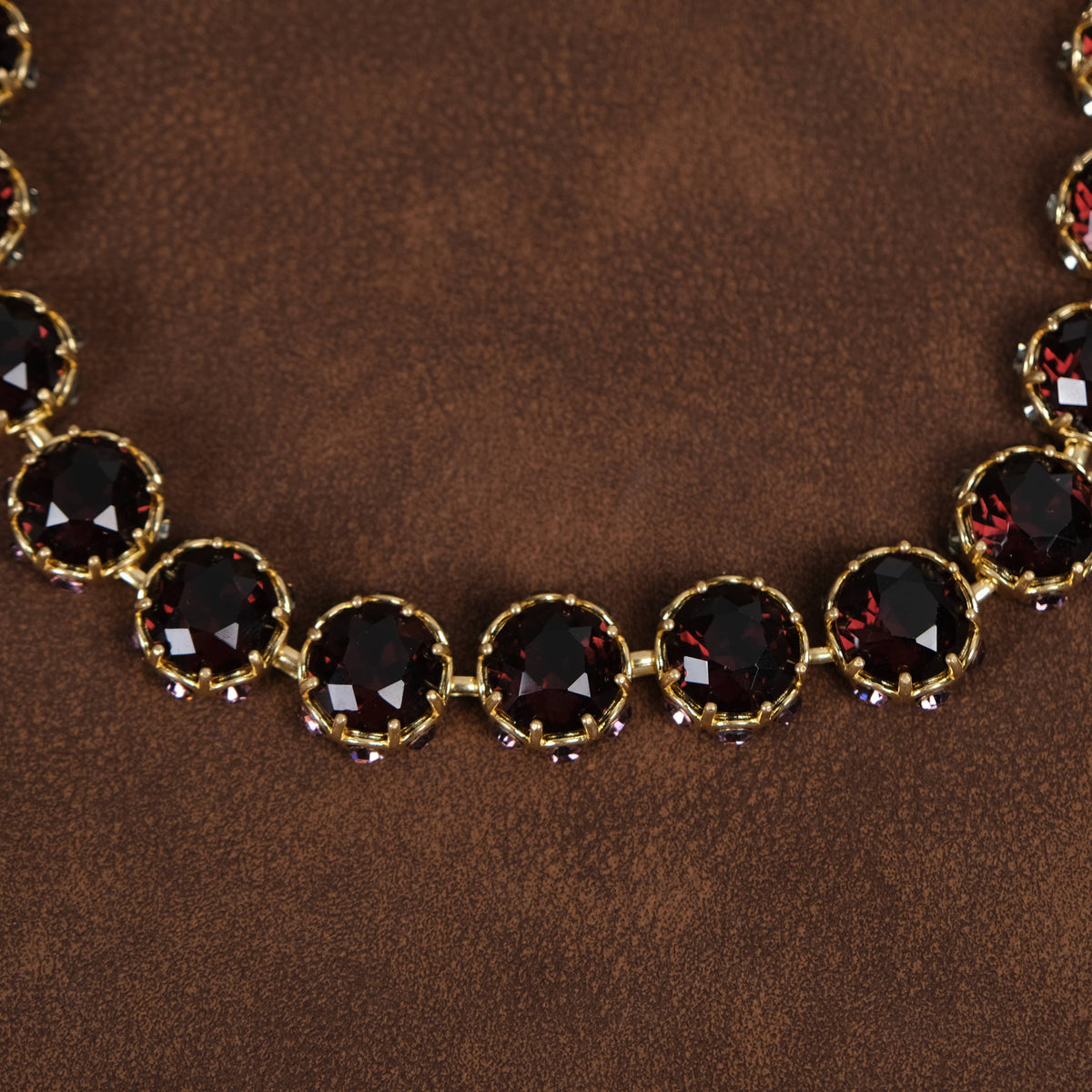 GirlyPirateCo - Vintage Elegant 18K Gold Plated Crystal Choker Necklace