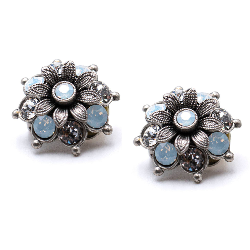 Soul Collection - Ear clip Blossom Flavia with Premium Crystal