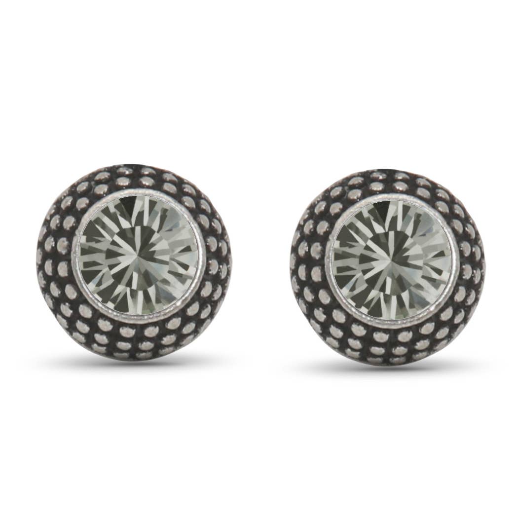Soul Collection - Lea stud earrings with premium crystal
