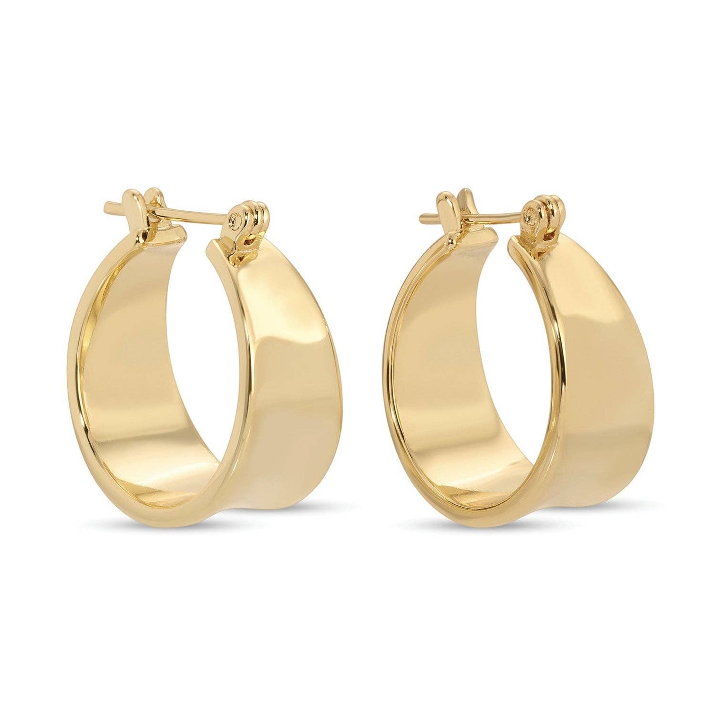 Splendid Iris - Contemporary Statement Latch Hook Hoops