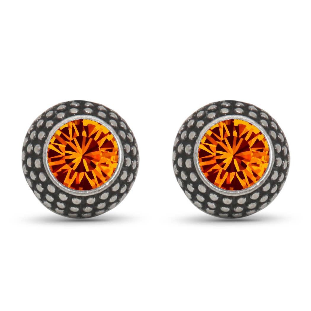 Soul Collection - Lea stud earrings with premium crystal