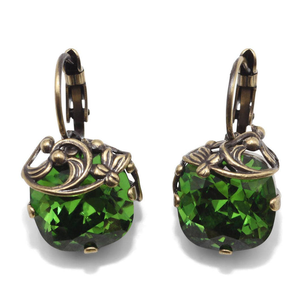 Soul Collection - Valentina drop earrings with premium crystal