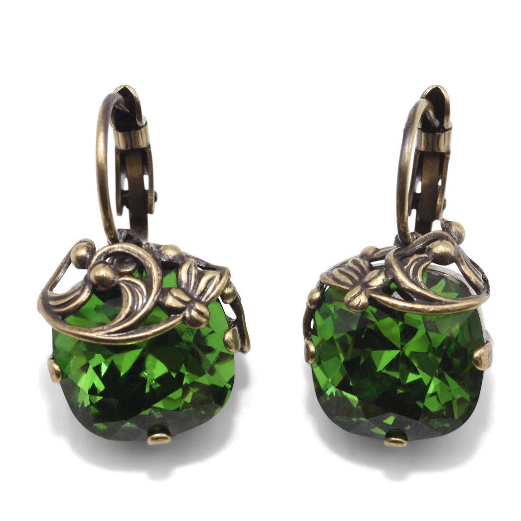 Soul Collection - Valentina drop earrings with premium crystal