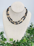 Prep Obsessed Wholesale - Gold & Color Bead Dual Strand Necklaces