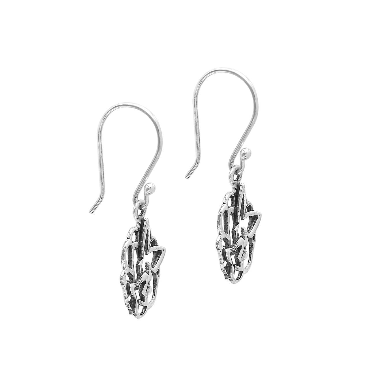 Bali Designs - AE-6308-S Sterling Silver Beautiful Simple Designer Earring