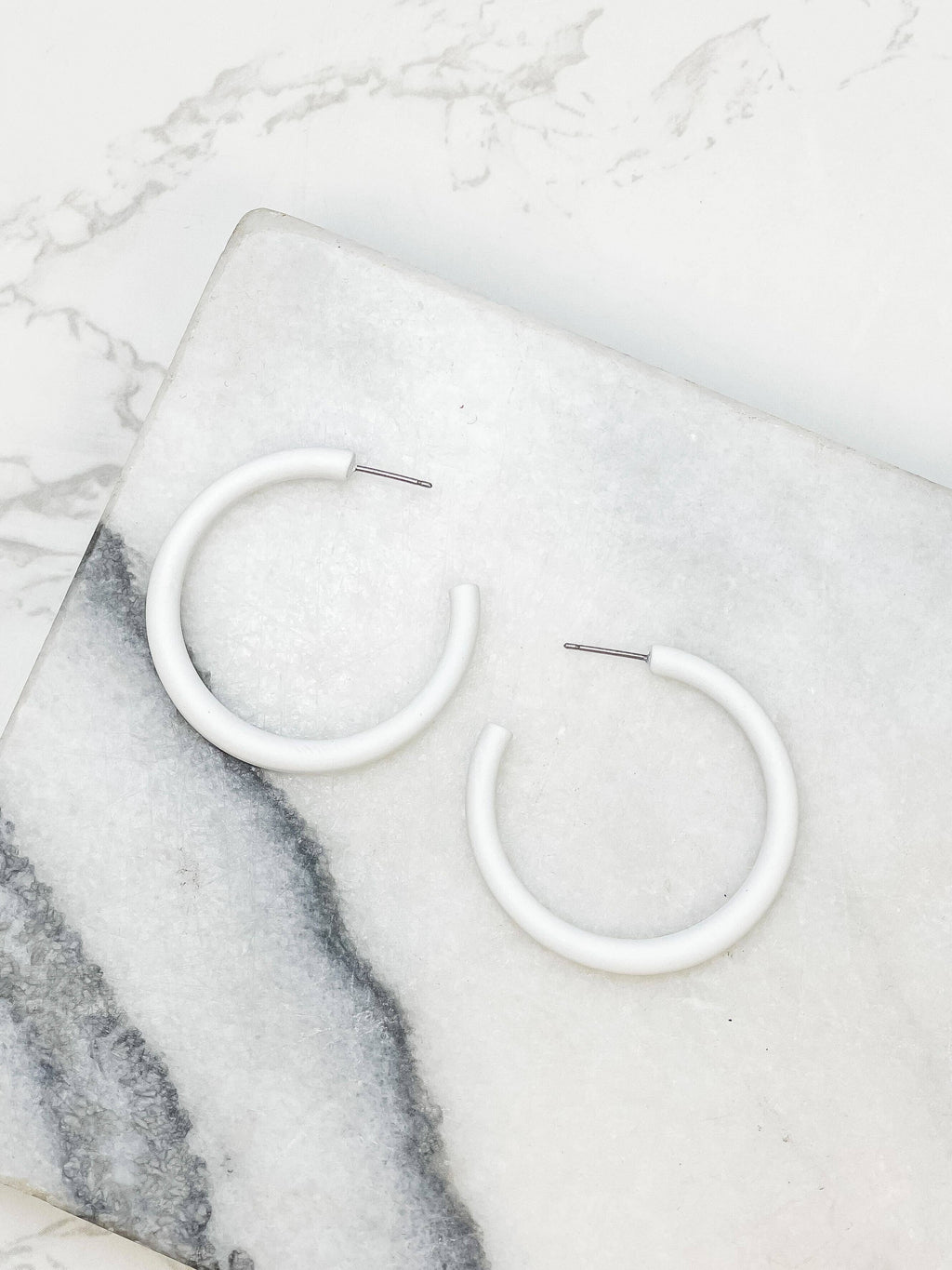 Prep Obsessed Wholesale - The Classic Enamel Hoop Earrings