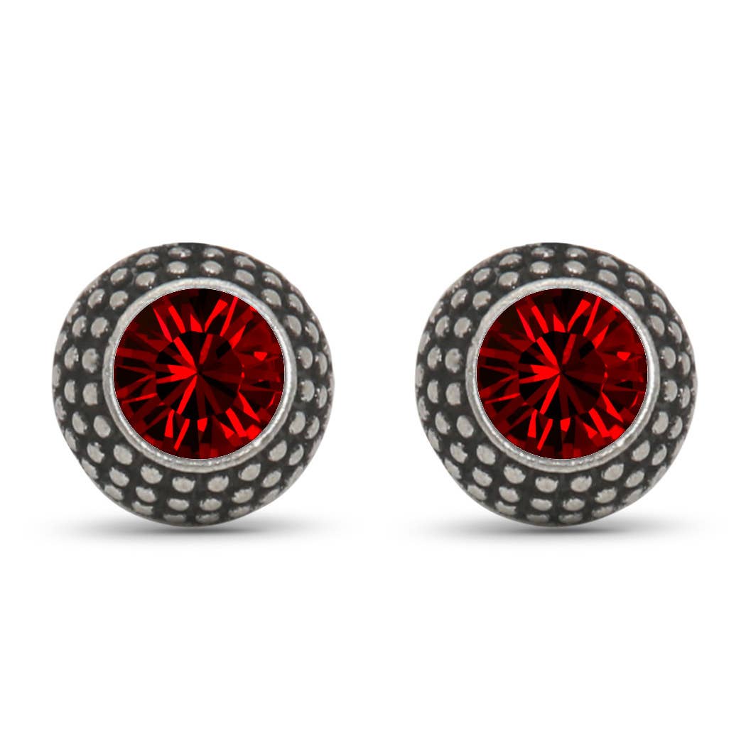 Soul Collection - Lea stud earrings with premium crystal