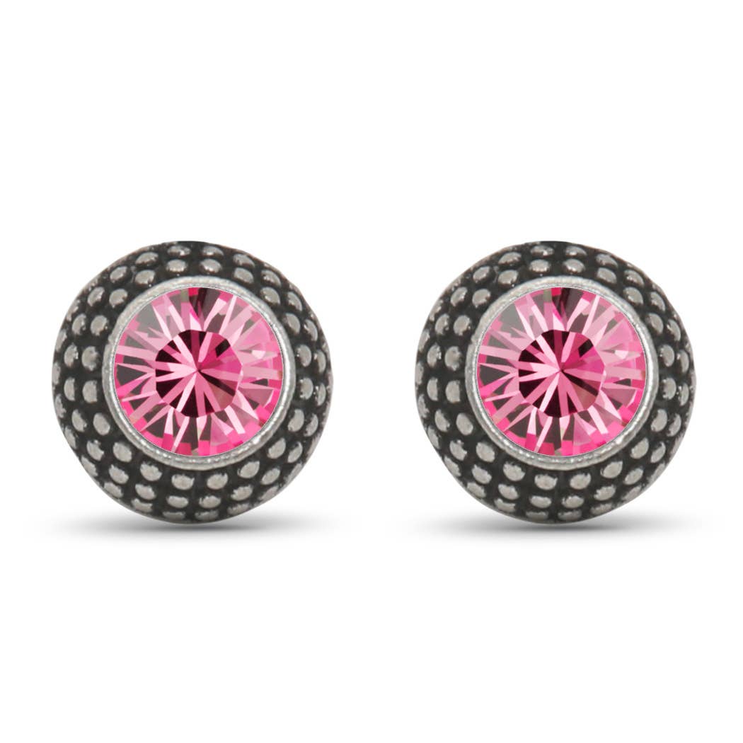Soul Collection - Lea stud earrings with premium crystal