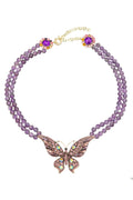 Eye Candy Los Angeles - Leah Butterfly Statement Necklace
