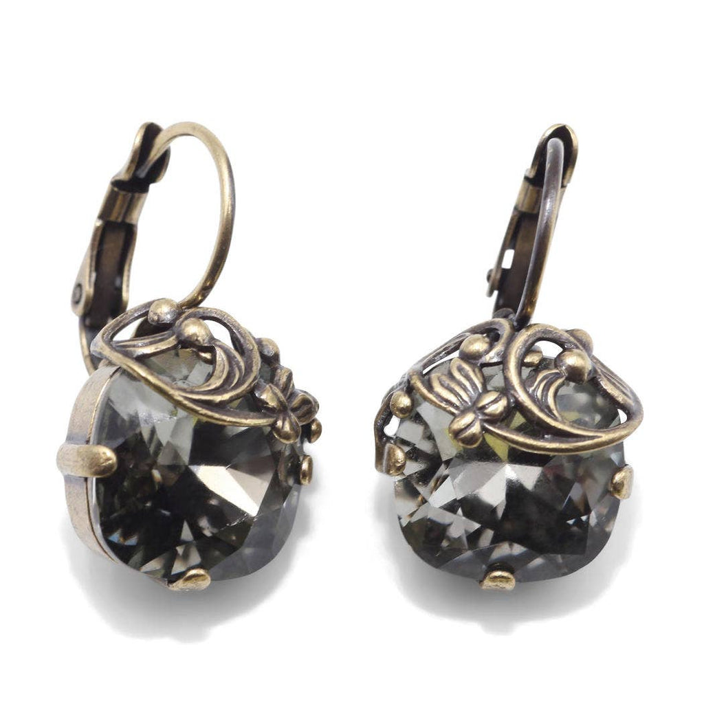 Soul Collection - Valentina drop earrings with premium crystal