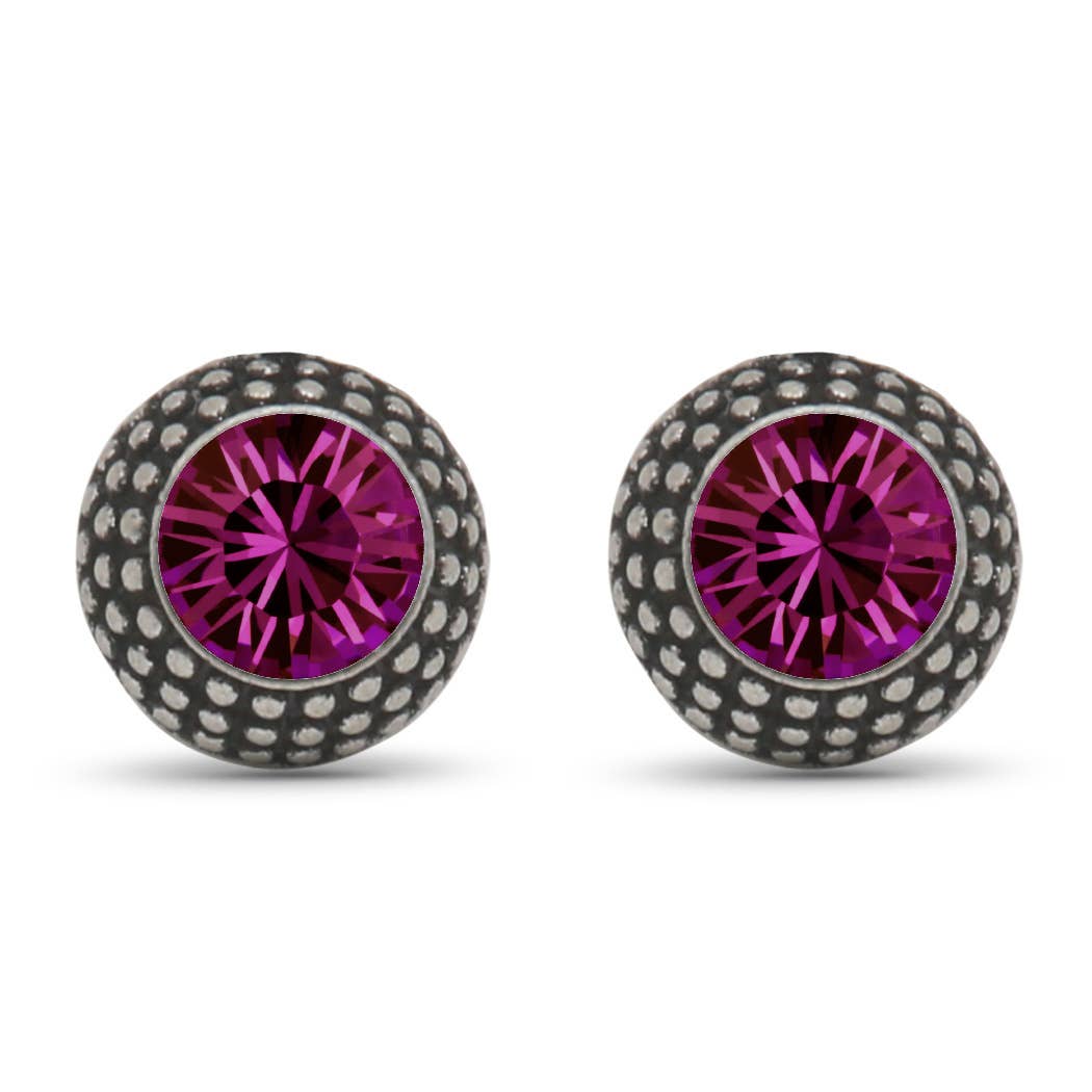 Soul Collection - Lea stud earrings with premium crystal