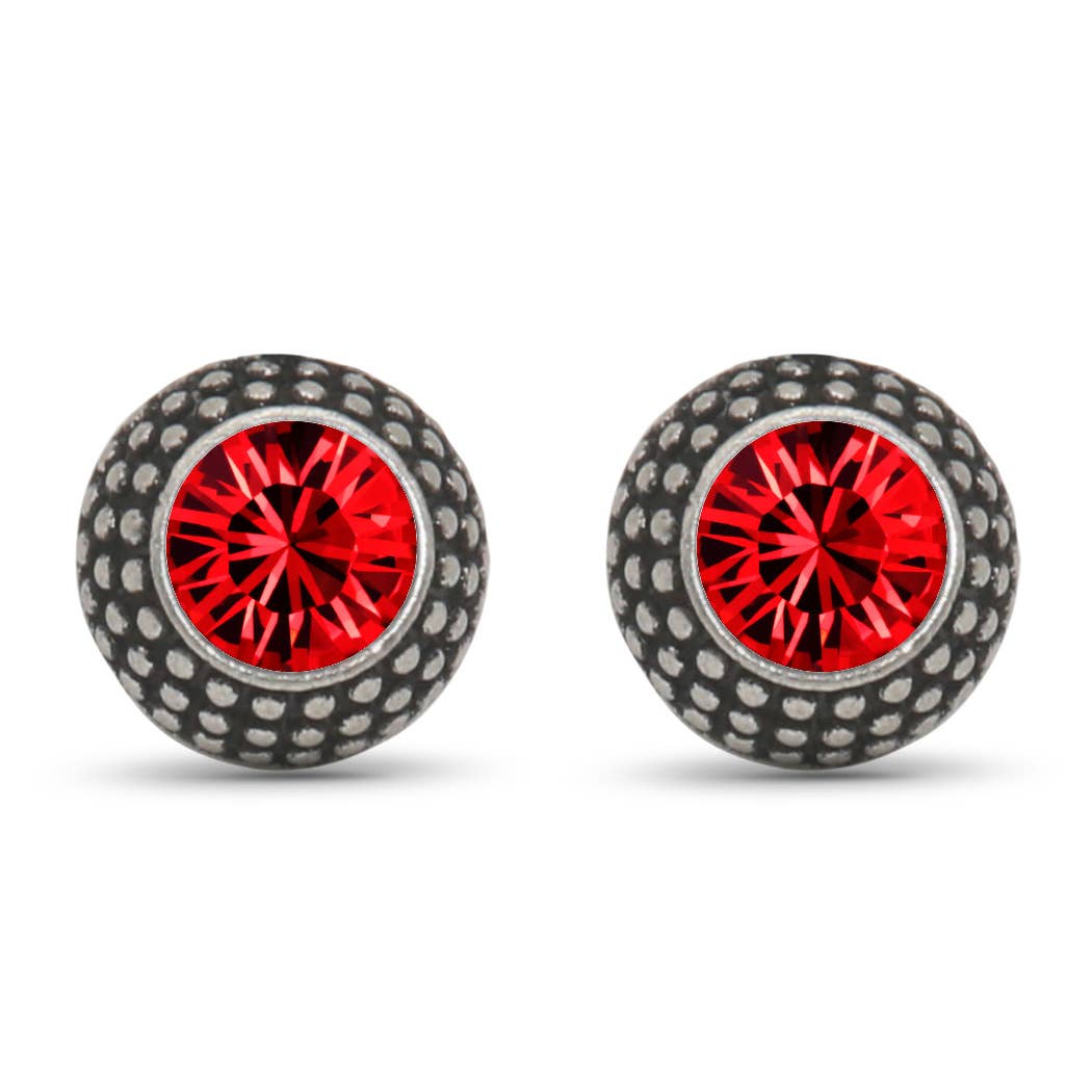 Soul Collection - Lea stud earrings with premium crystal