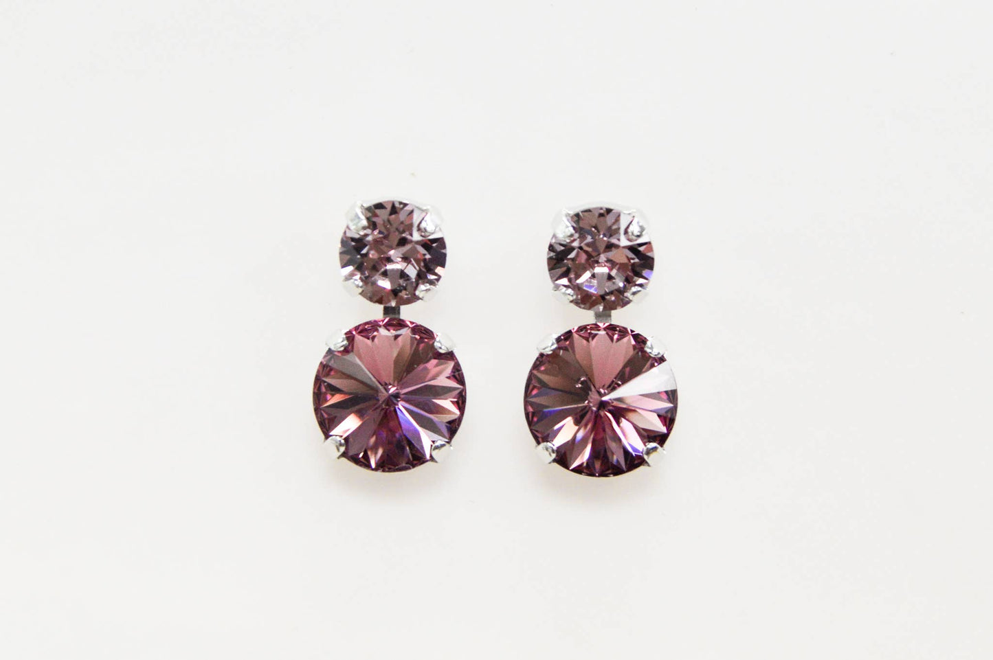 katora jewelry - Sugar Plum Stacked Earrings | Katora