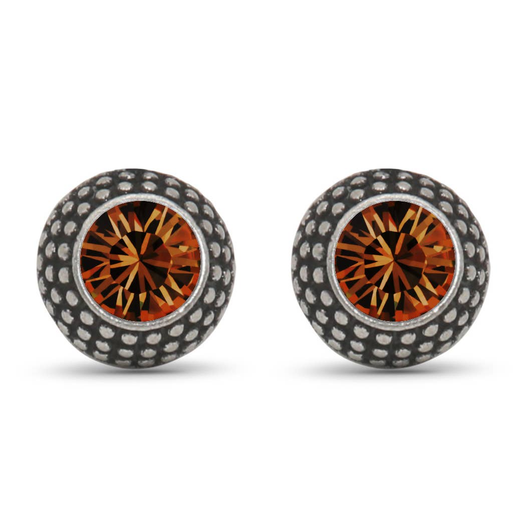 Soul Collection - Lea stud earrings with premium crystal