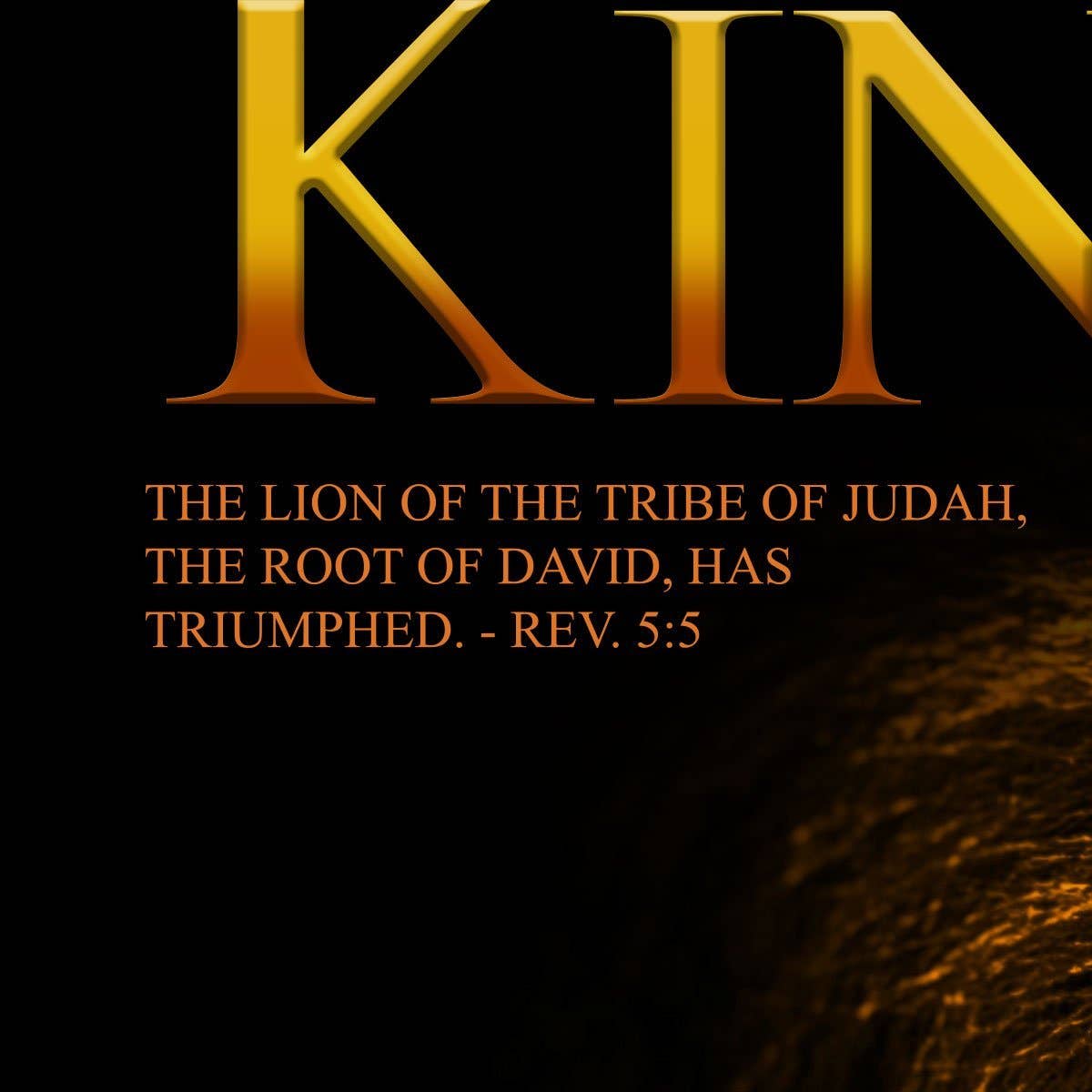 Kerusso - Kerusso Christian T-Shirt King Lion