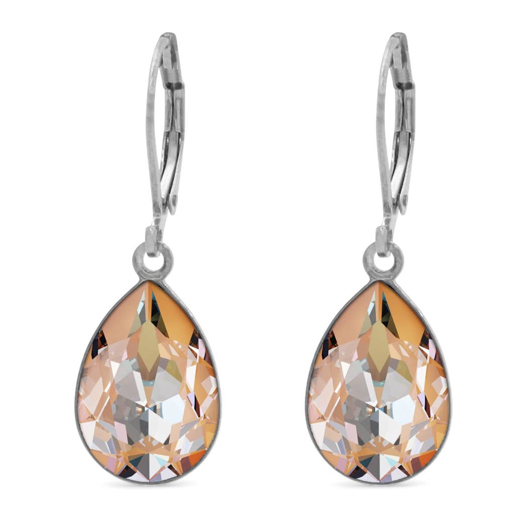 Soul Collection - Trophelia Drop Earrings with Premium Crystal