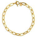 KARINE SULTAN - Elongated links collar necklace