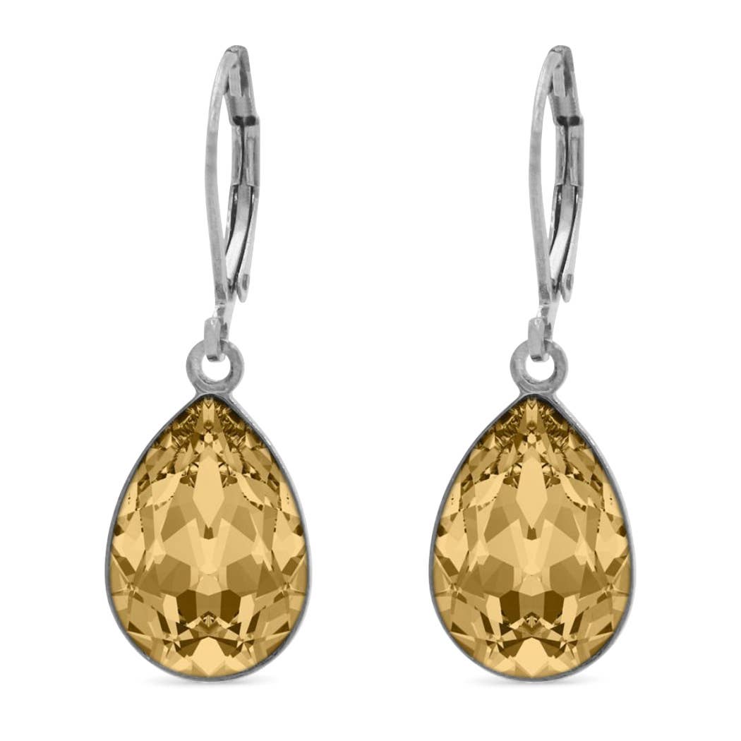 Soul Collection - Trophelia Drop Earrings with Premium Crystal