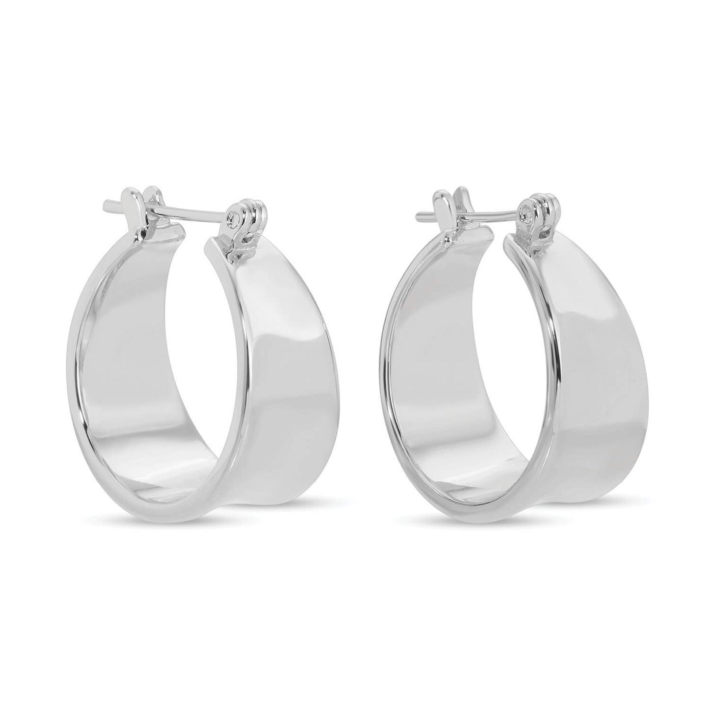 Splendid Iris - Contemporary Statement Latch Hook Hoops