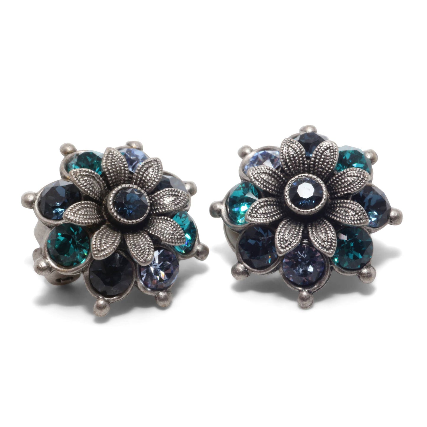 Soul Collection - Ear clip Blossom Flavia with Premium Crystal