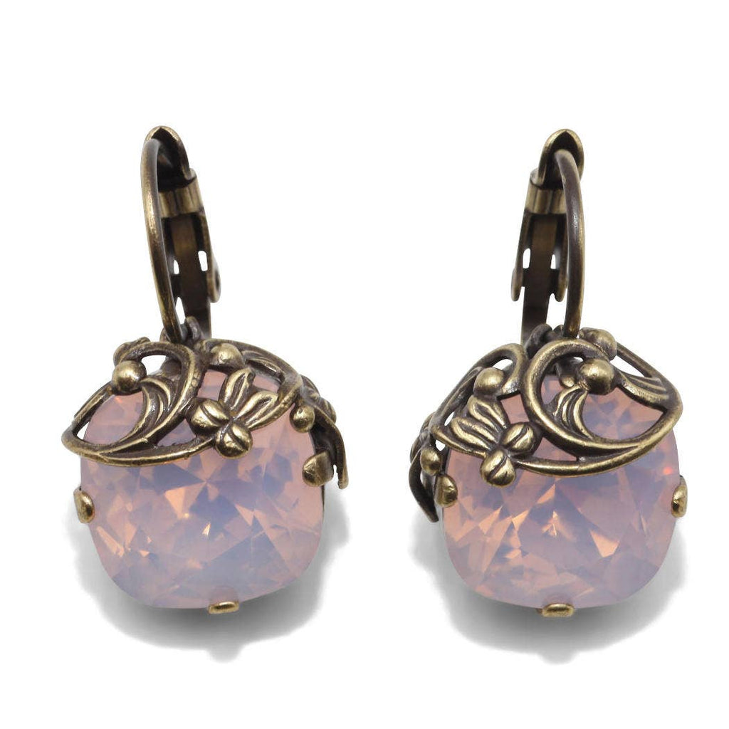 Soul Collection - Valentina drop earrings with premium crystal