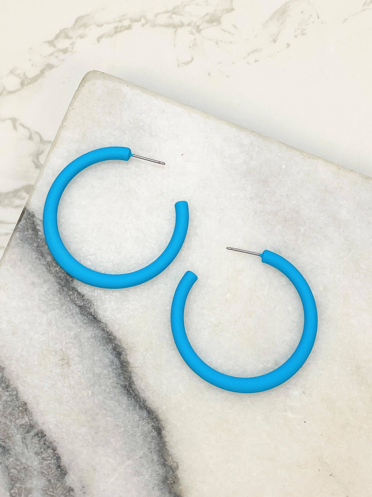 Prep Obsessed Wholesale - The Classic Enamel Hoop Earrings